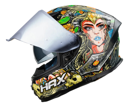 CASCO FORCE VALKYERI AZUL GRIS BRILLANTE